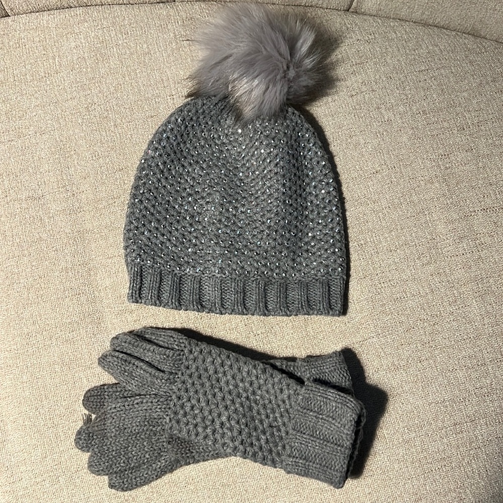 Winter Hat and Glove Set